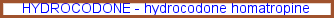 Hydrocodone